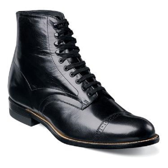 black stacy adams shoes for men